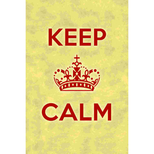 Trinx Keep Calm On Canvas Print Wayfair Canada